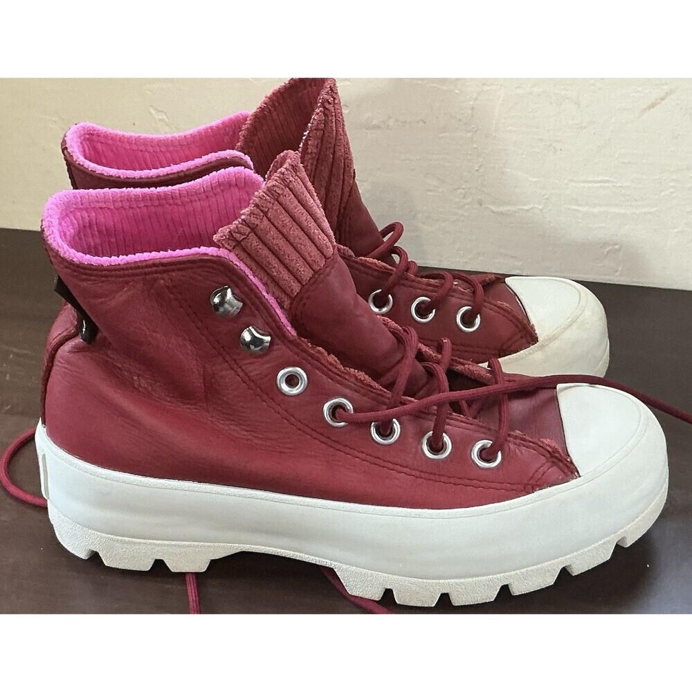 Size 5 - Converse Chuck Taylor All Star Lugged Winter GTX High Back Alley Brick - Picture 6 of 8